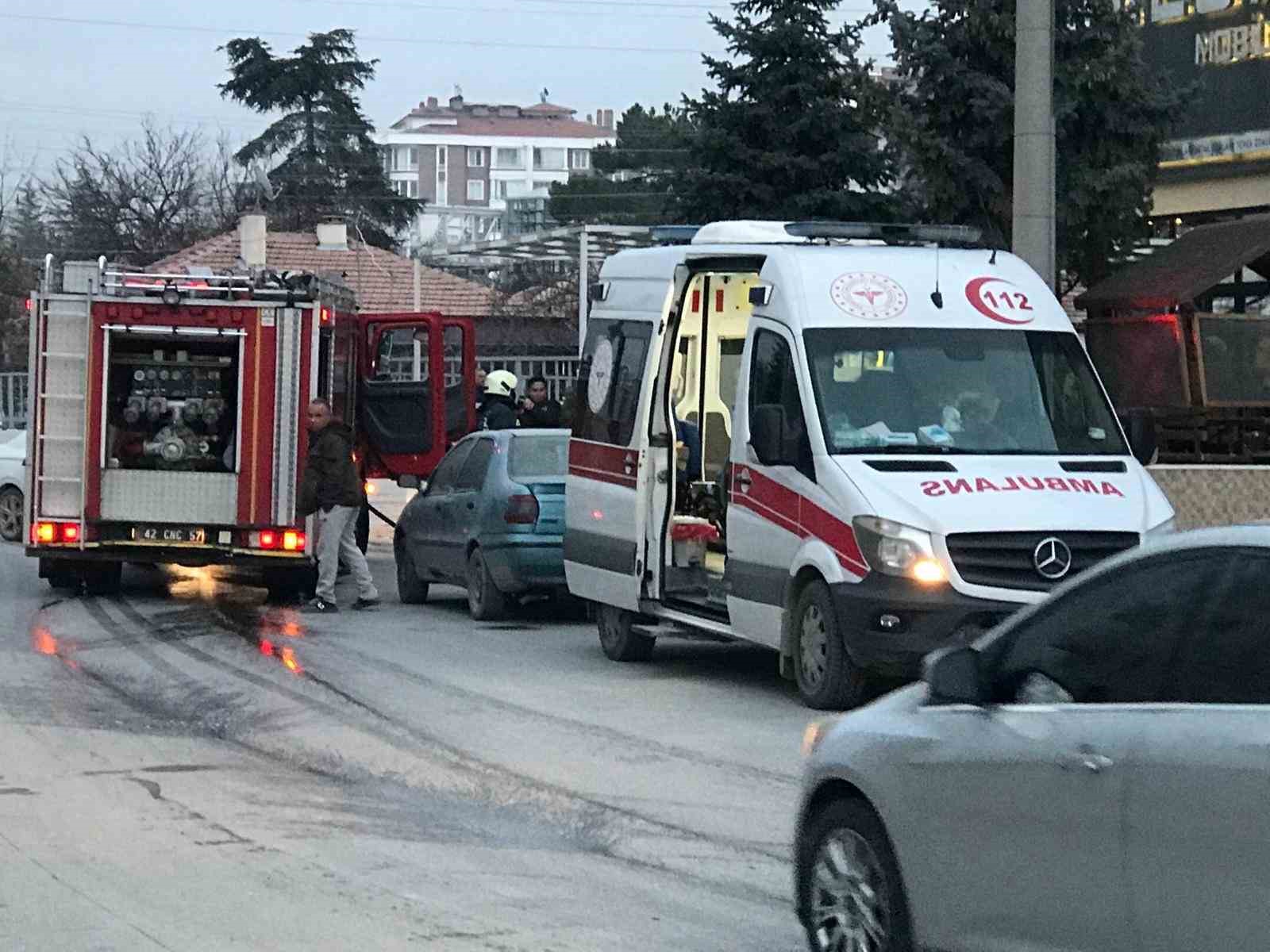 ocakta unutulan yemek yangina neden oldu 0