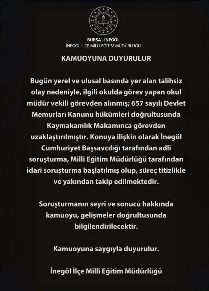 Öğrenciye şiddet uygulayan okul müdürü cumhuriyet savcısına ifade verdi 4 ogrenciye siddet uygulayan okul muduru cumhuriyet savcisina ifade verdi 0 KIXBam6A