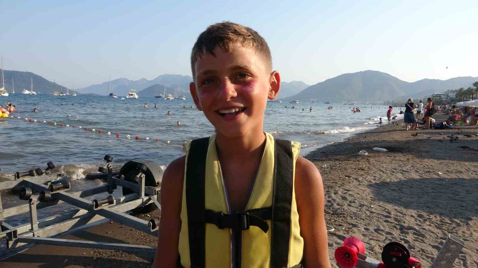 okullar tatil oldu marmaris sahilleri dolmaya basladi 4 h7tOCIyX