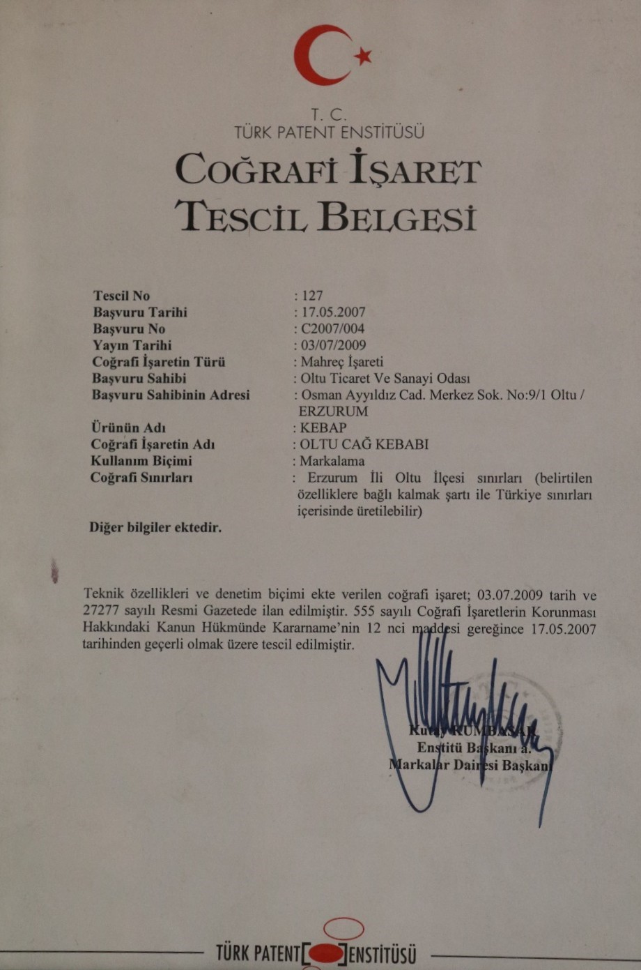 oltu cag kebabi icin yeni donem yetki belgesi ve tabela zorunlulugu geldi 3