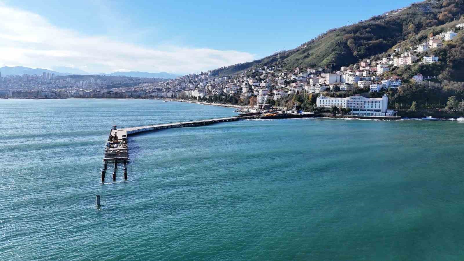 ordu rihtimi 410 metreye uzatiliyor calismalarin ardindan kruvaziyer gemilerinin gelmesi bekleniyor 3 7IhrkJI9