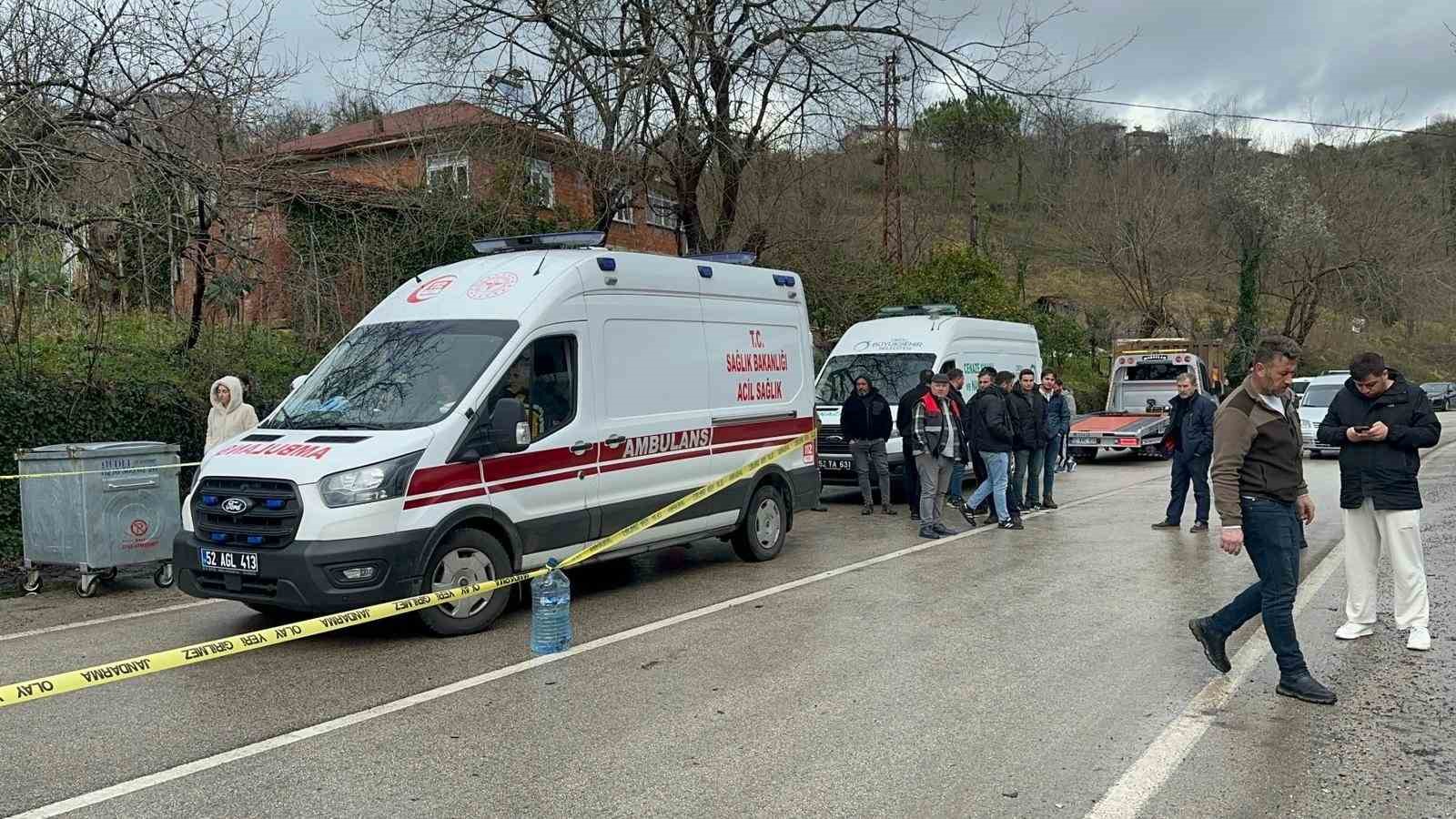 orduda kamyon ile kamyonet kafa kafaya carpisti 2 olu 2 agir yarali 4 72casR8f
