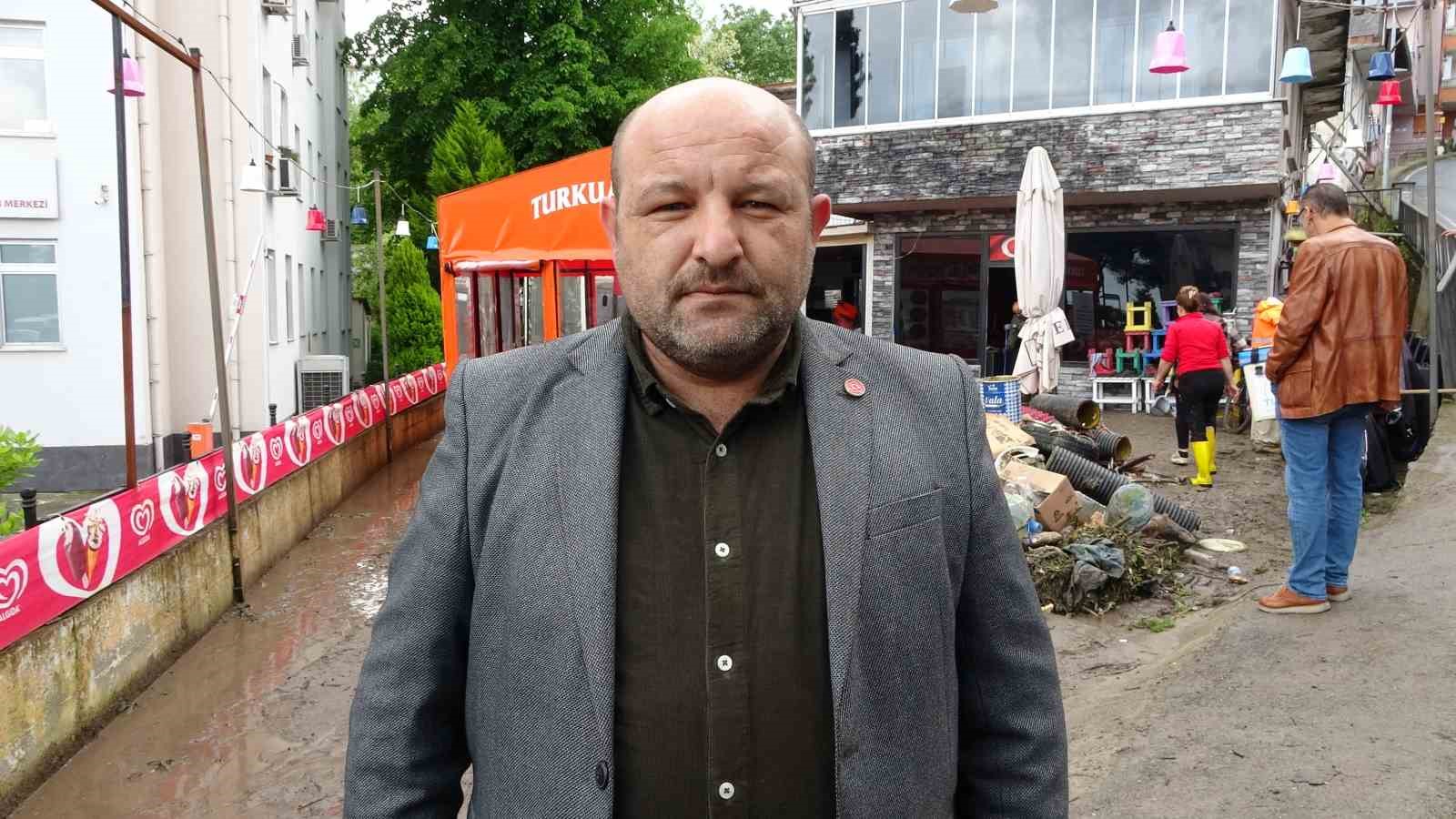 orduda saganak nedeniyle is yerlerini su basti dereler yukseldi 3 OntKVKis