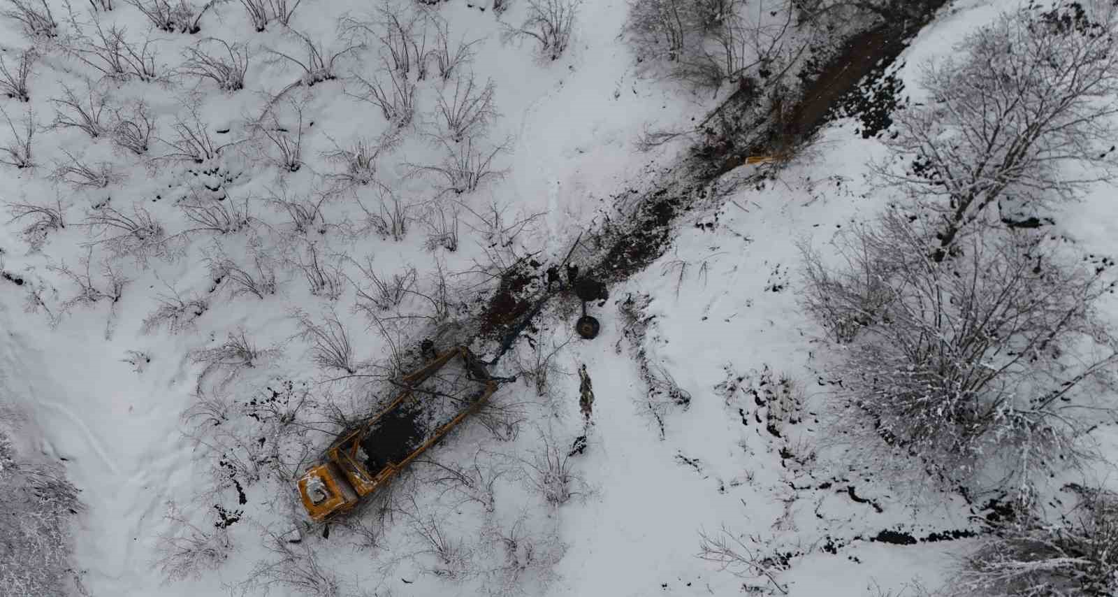 orduda tir 600 metre ucurumdan yuvarlandi kaza ani kamerada 1 vHeL9act