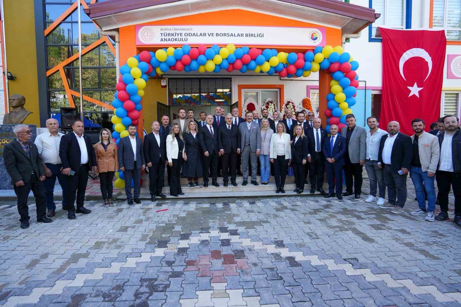 orhangazide anaokulunun resmi acilisini tobb baskani yapti 3 5yUhRMFa