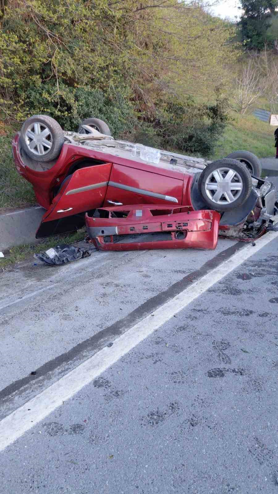 orman bolge mudurlugu gorevlilerini tasiyan arac takla atti 3 yarali 4 Gtt2h53I
