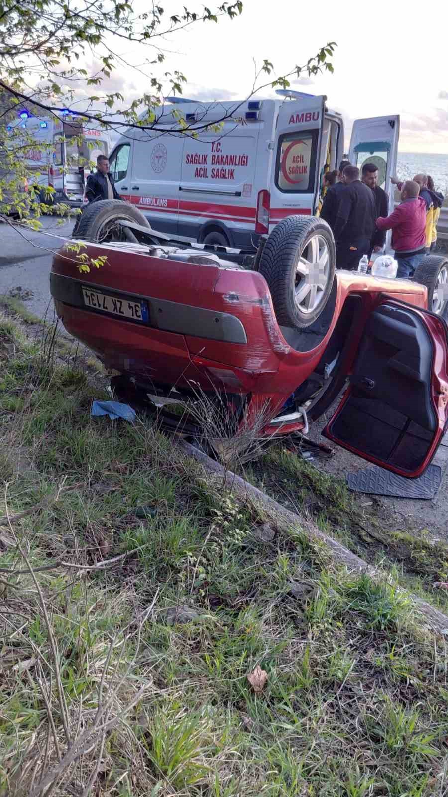 orman bolge mudurlugu gorevlilerini tasiyan arac takla atti 3 yarali 6 NGjlmDVO