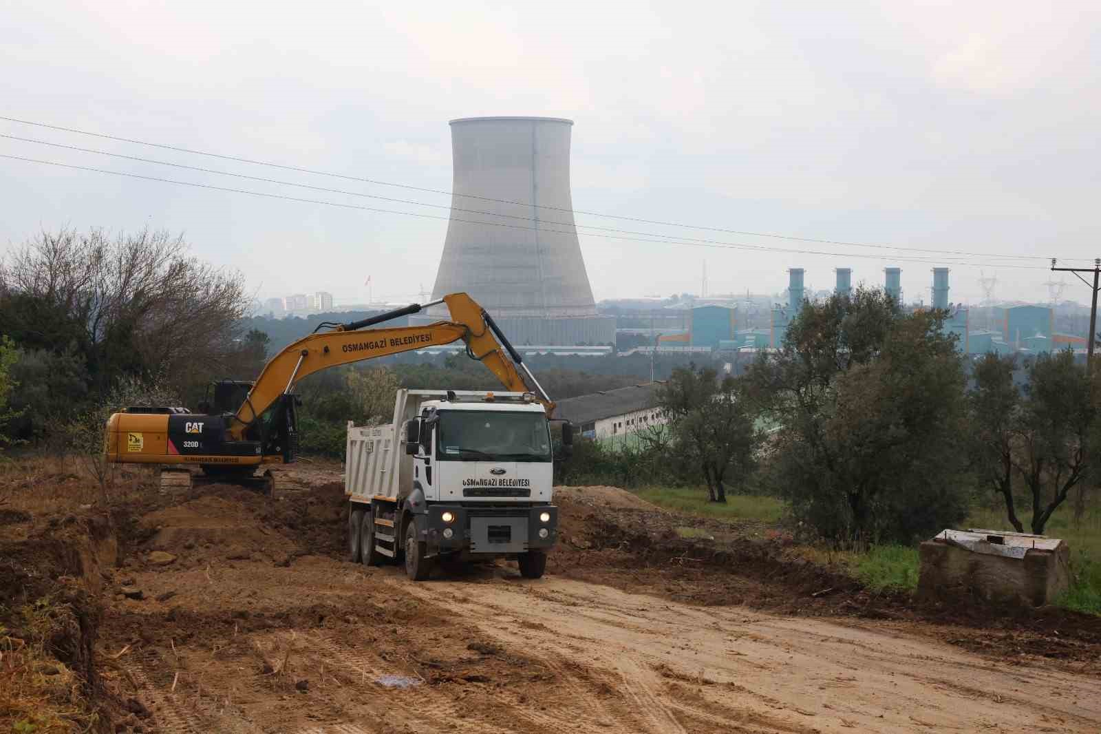 osmangazi belediyesi karabalcikta 455 metrelik yeni yol aciyor 1 8But6YKi