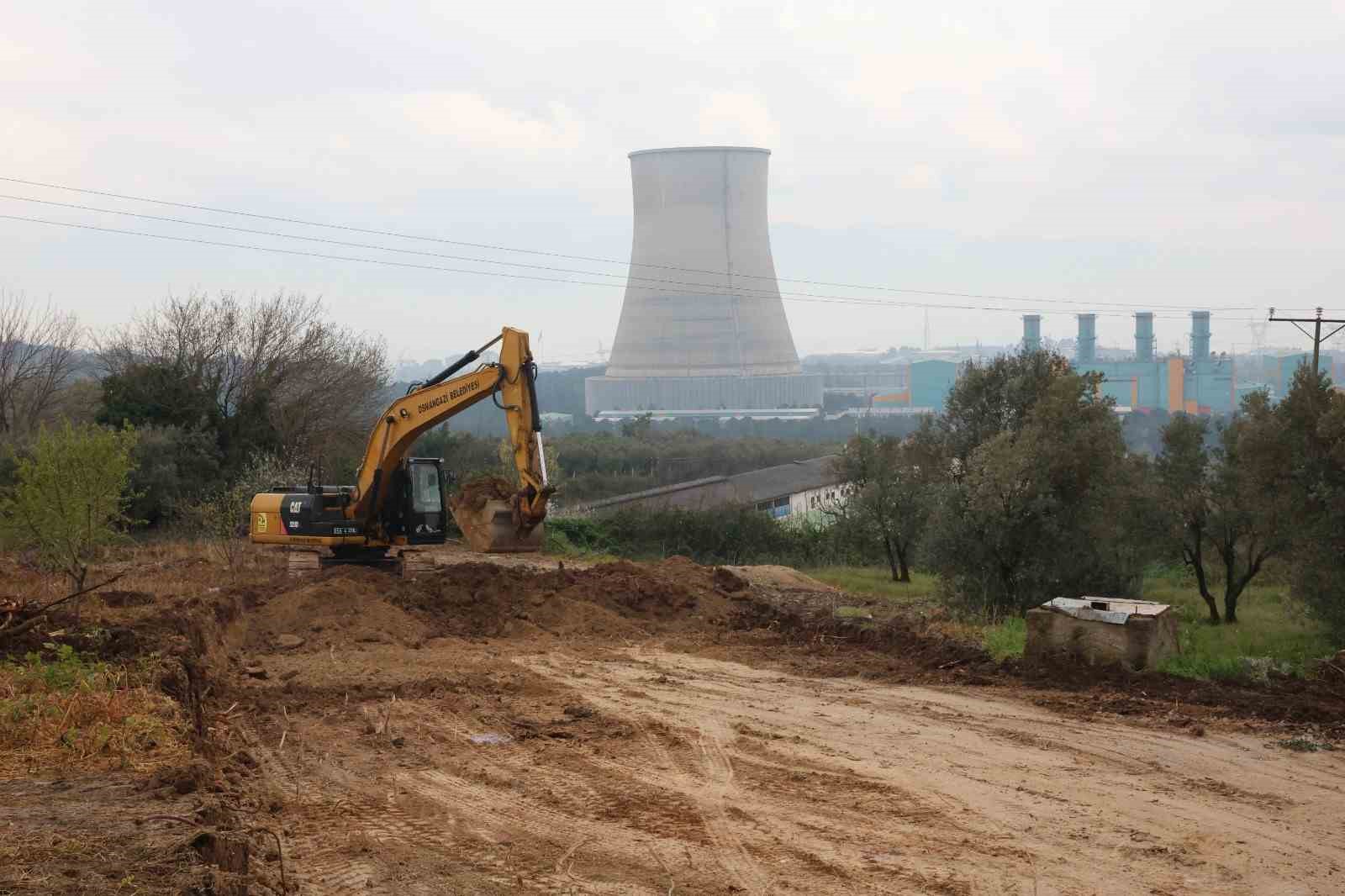 osmangazi belediyesi karabalcikta 455 metrelik yeni yol aciyor 5 mbIfeMvM