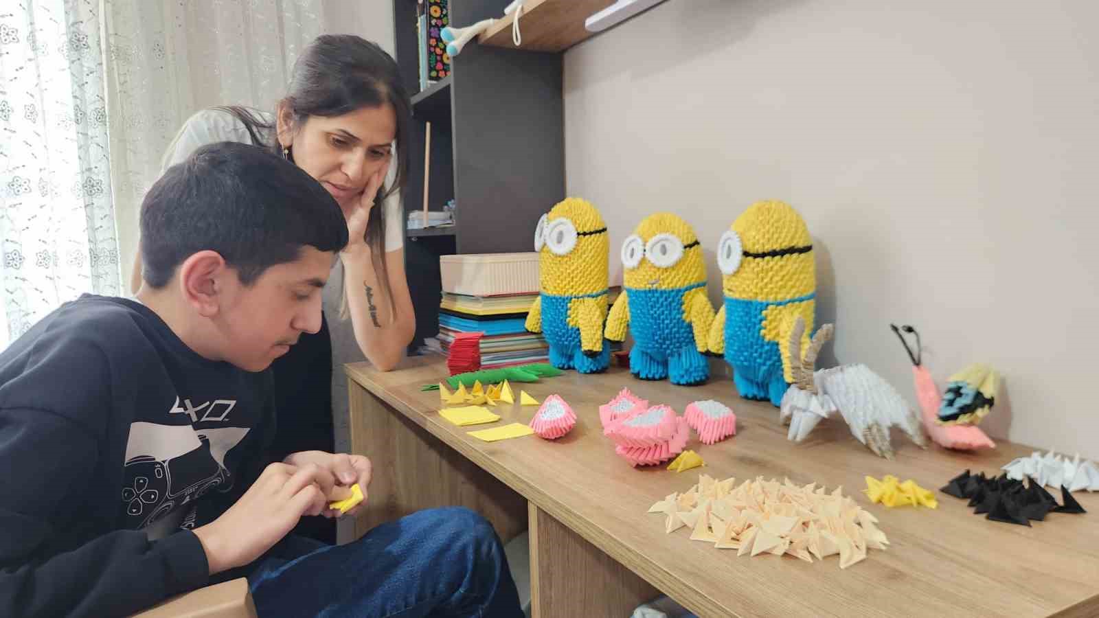 otizmli arda origamiyle hayatina yon veriyor 5 Yja5RKzC