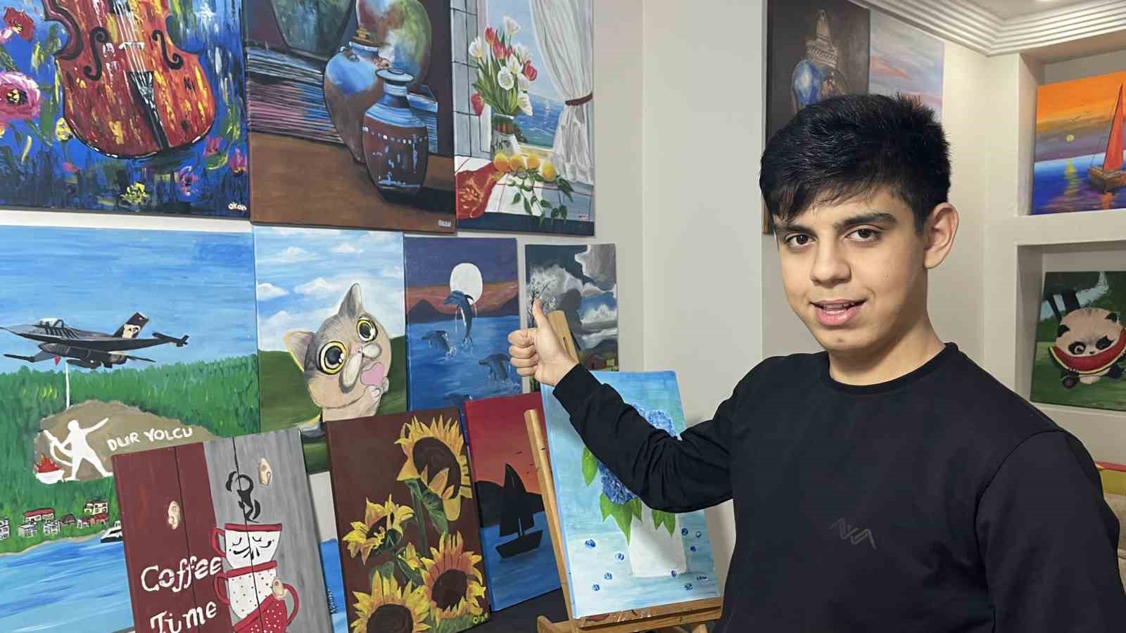 otizmli cocuk ressam sanatla kendi yolunu cizdi 4 K4qDz7Wt