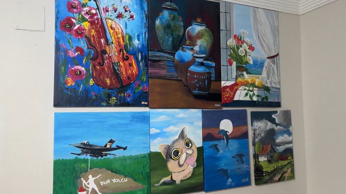 otizmli cocuk ressam sanatla kendi yolunu cizdi 6 EI3uzhyp