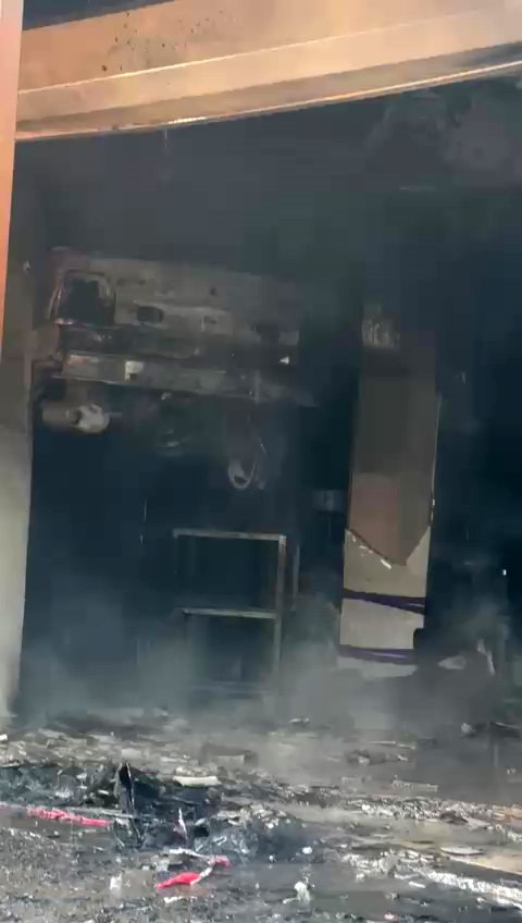 oto tamir dukkani ve 2 arac cikan yanginda kule dondu 2 pancNZbX