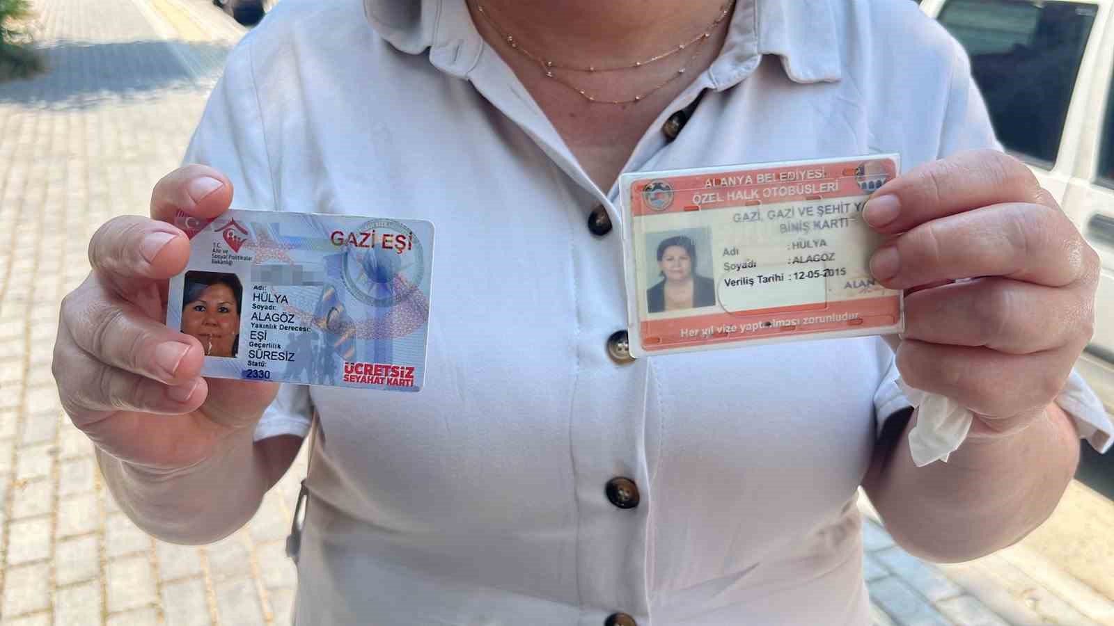 otobuste ucretsiz ulasim kartinda sorun yasayan gazi esi rencide edildigi gerekcesiyle suc duyurusunda bulundu