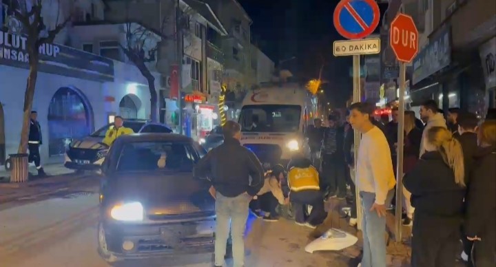 otomobil ile motosiklet carpisti 1 yarali 2 lGaXTgLw