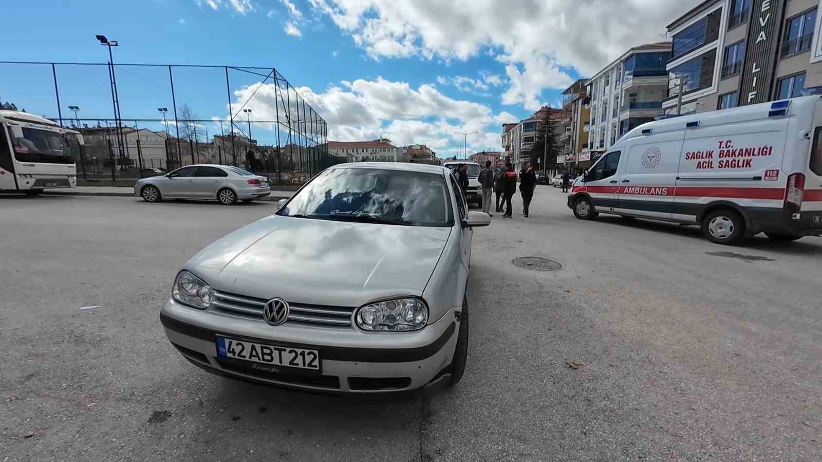 otomobilin carptigi 13 yasindaki cocuk yaralandi 3