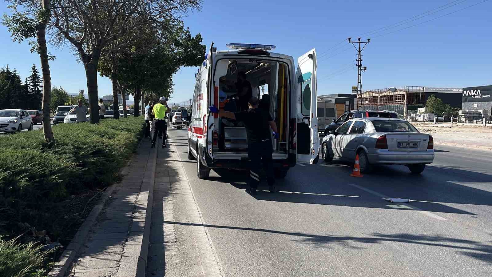otomobilin carptigi bisikletli agir yaralandi 2 cUYvWlWM