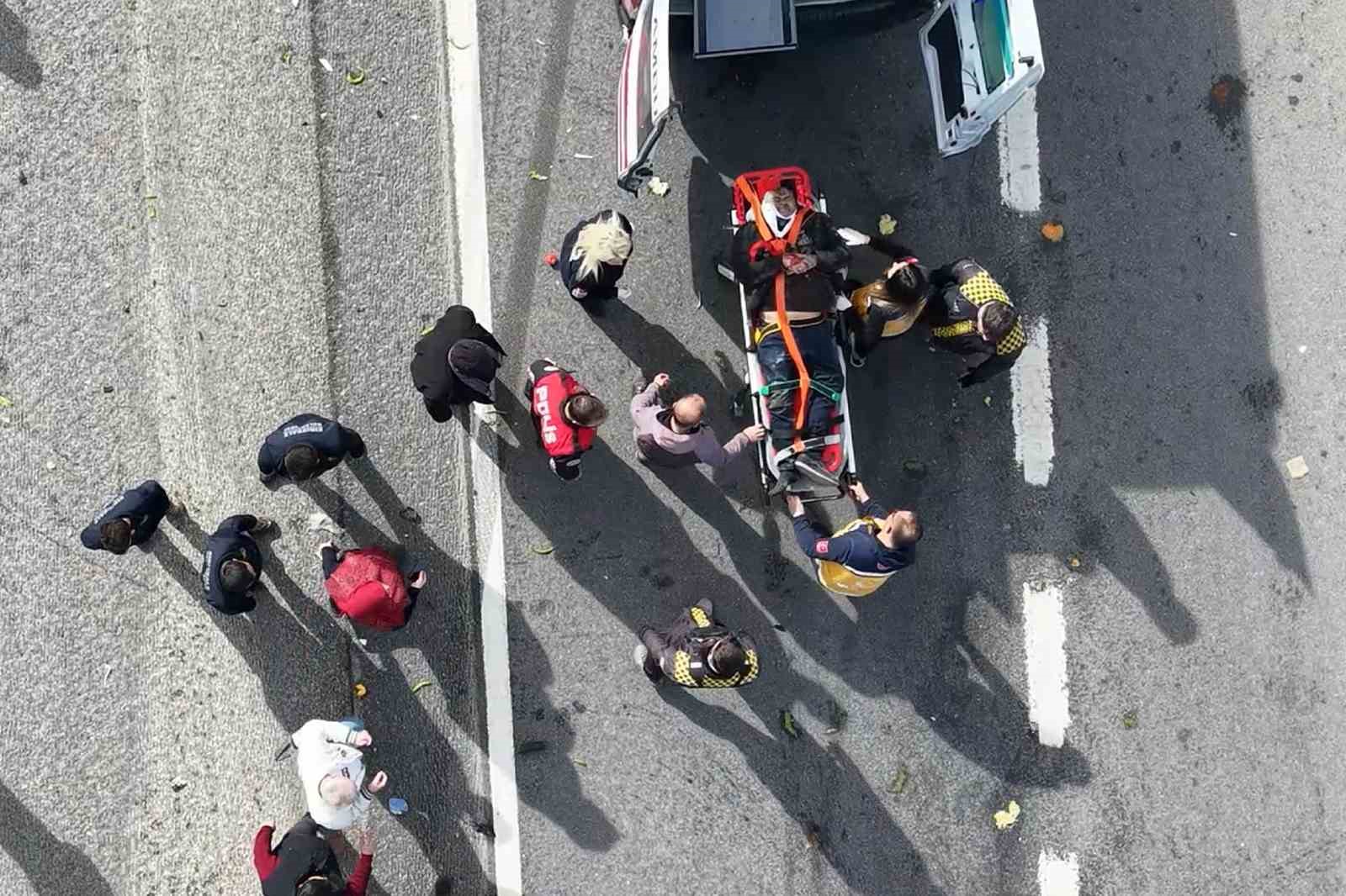 otomobille carpisan elektrikli bisiklet hurdaya dondu 2 agir yarali 2 j3nkUdPe