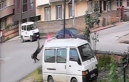 otomobille carpisan motosikletli yaralandi 1 KivPIetp