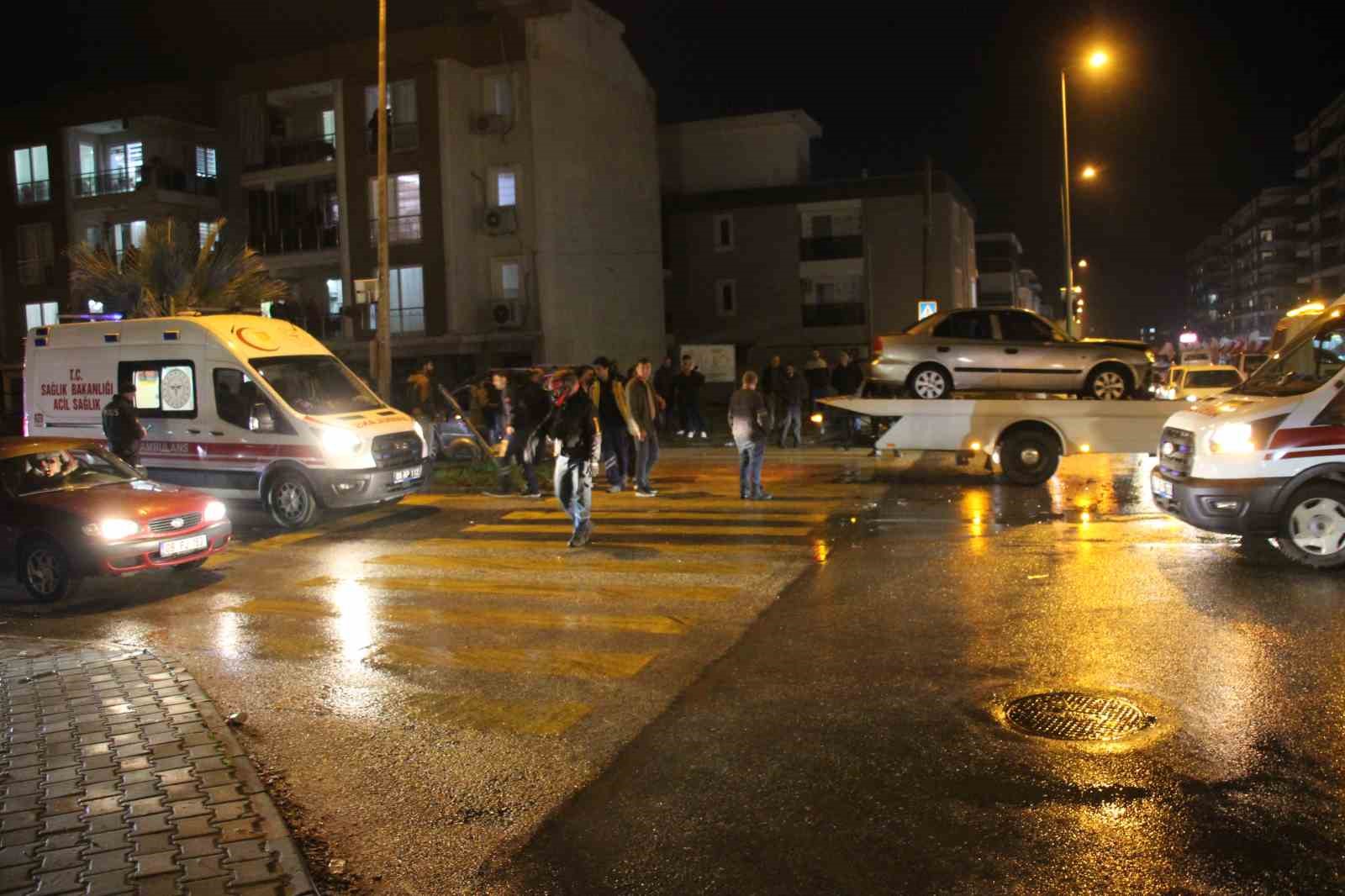 otomobille carpisan ticari arac yan yatti 7 yarali 5