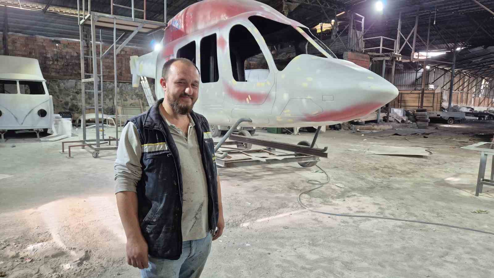otomobiller ve dev kasklarla basladi simdi fiberglas helikopter uretmeyi hedefliyor 2 U6L41vbY