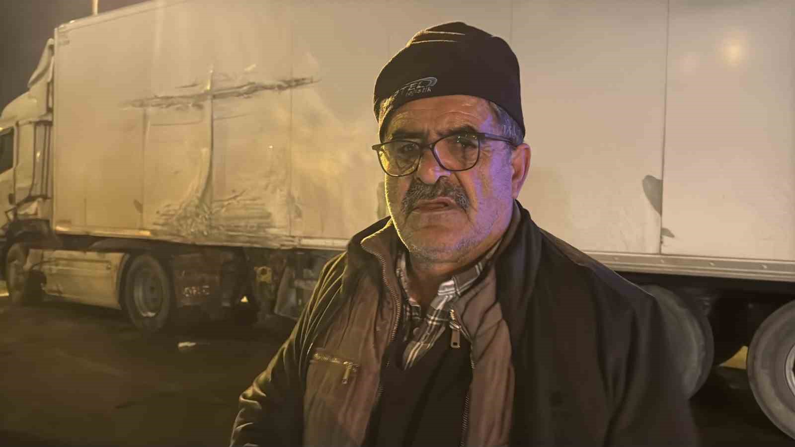 Otoyoldaki feci kazada tır sürücüsü yaşananları anlattı: "Gelen vurdu, giden vurdu" 7 otoyoldaki feci kazada tir surucusu yasananlari anlatti gelen vurdu giden vurdu 3