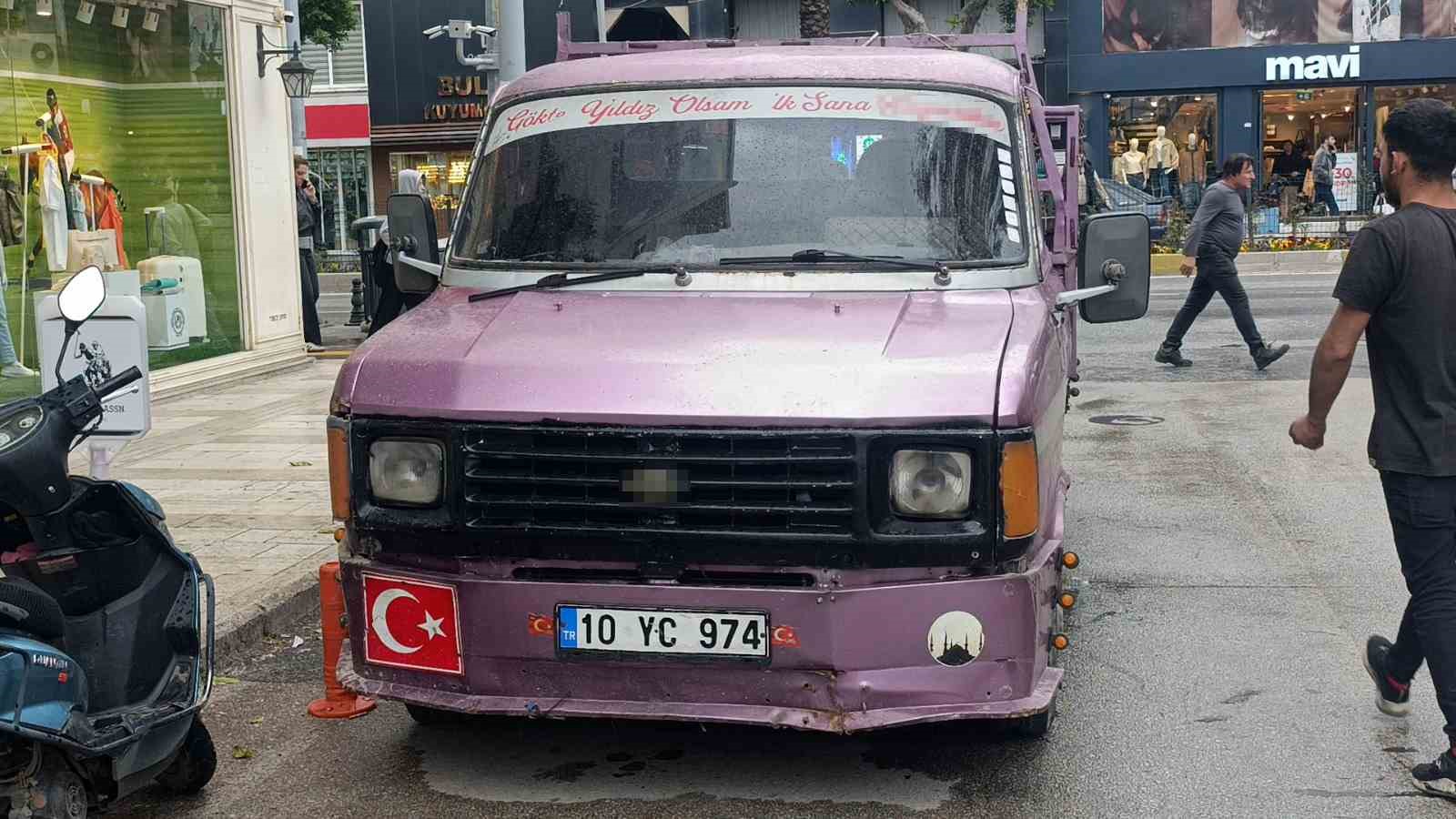park yasagini ihlal eden kamyonet hacizli ve yakalamali cikti 0