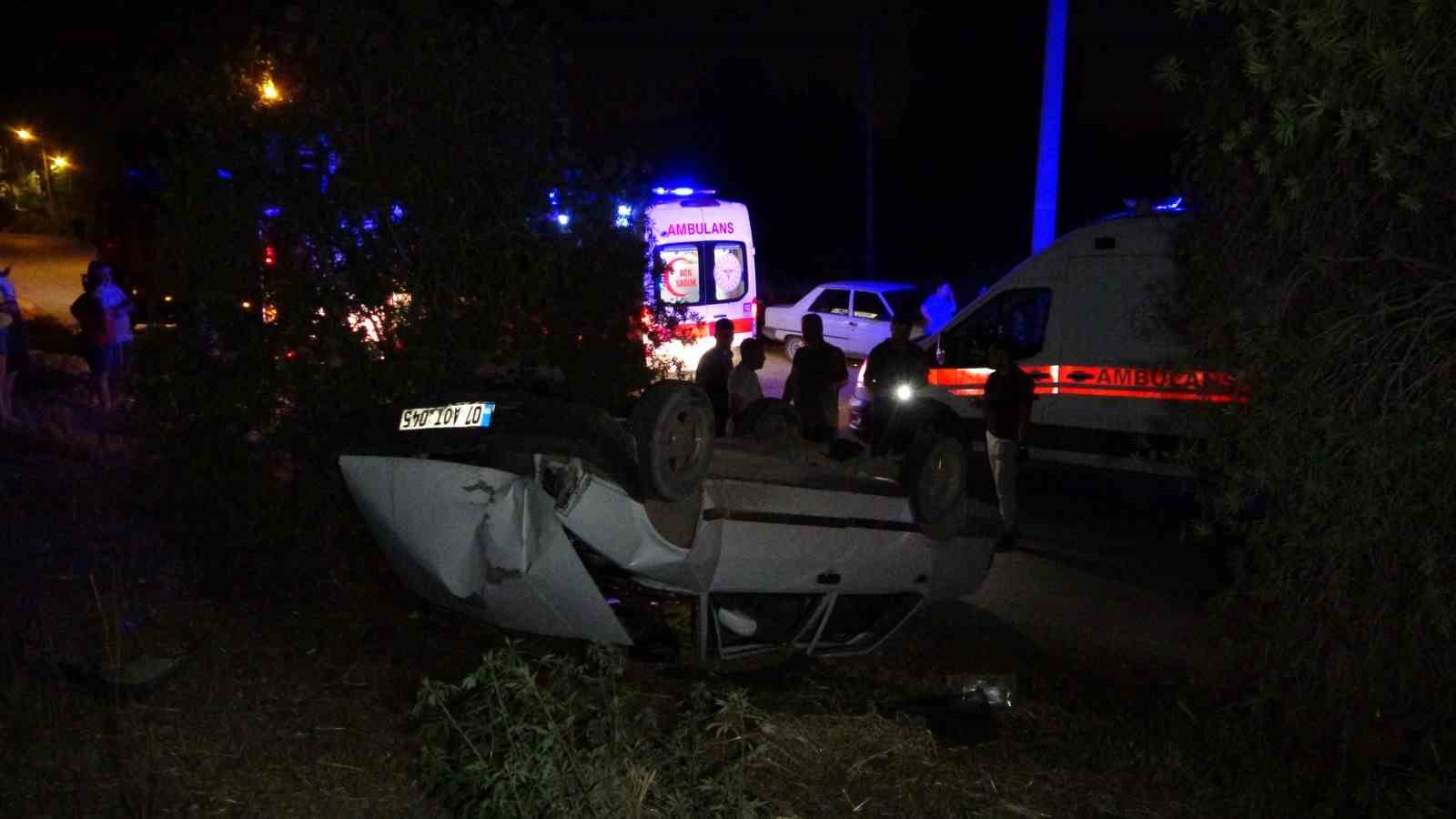 Pehlivanın kullandığı otomobil takla attı: 4 yaralı 8 pehlivanin kullandigi otomobil takla atti 4 yarali 4 figj3XDt