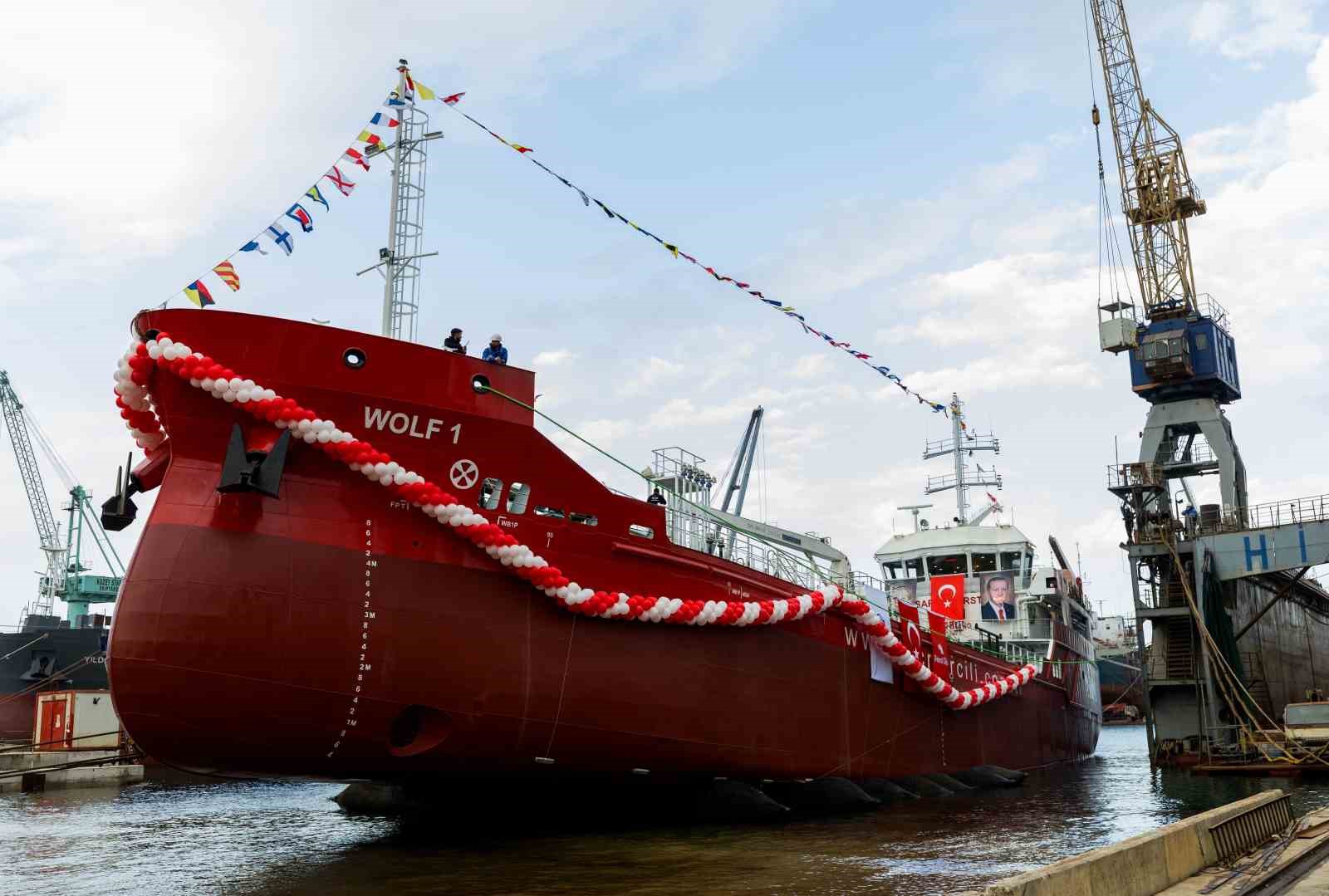 petrol ofisi grubu ve hicri ercili grup is birliginde insa edilen ilk tanker wolf P3c5McRZ