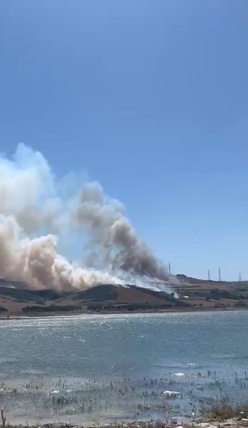 piknik atesi cayirlik alani kule cevirdi 0