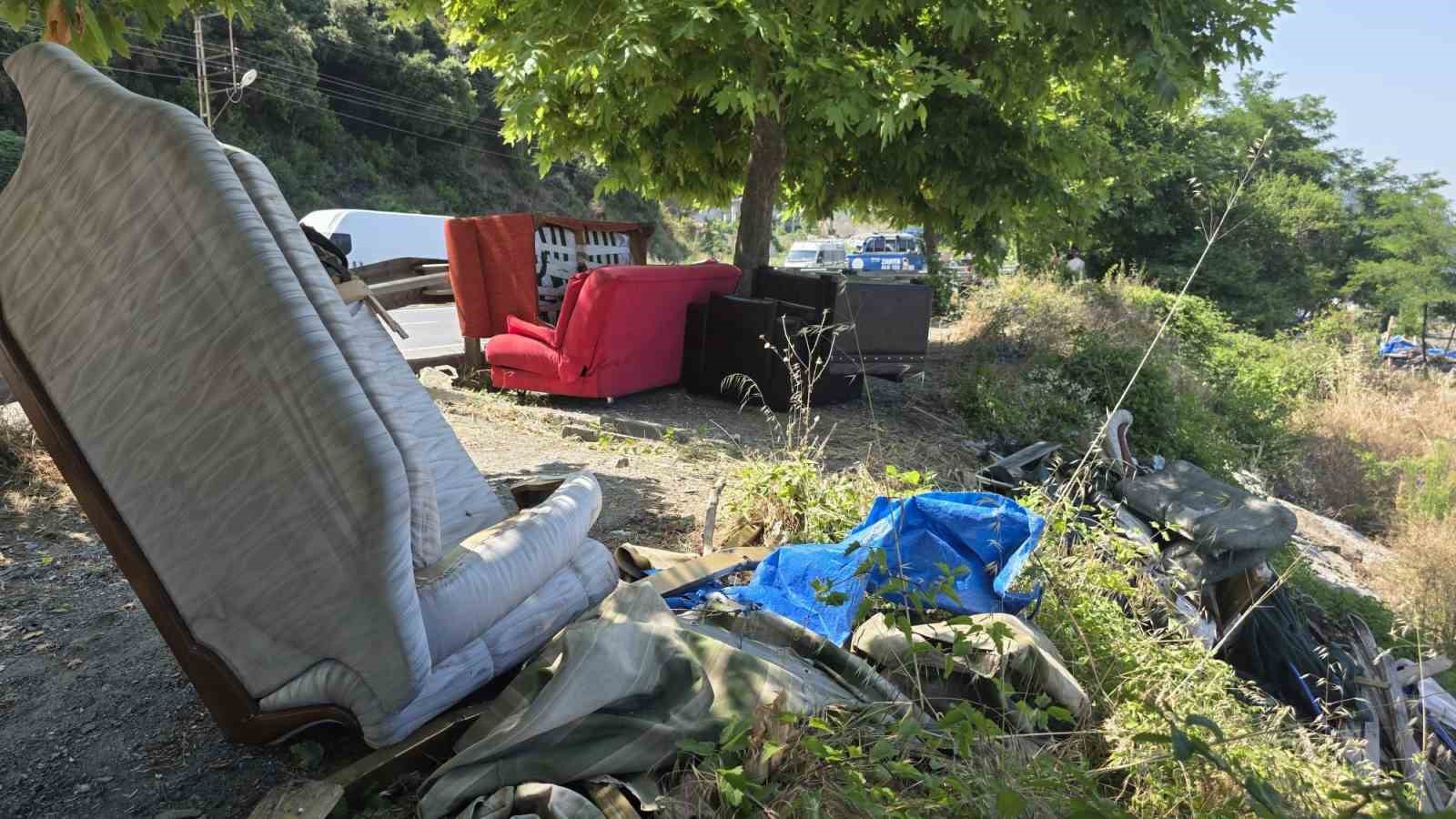 plajdaki cadir ve barakalar kaldirildi 0 kDVfUYVV