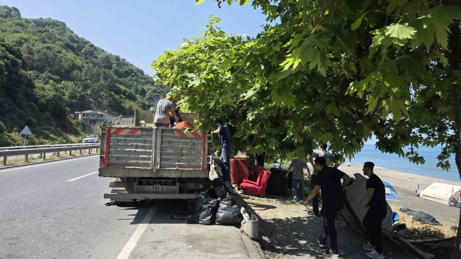 plajdaki cadir ve barakalar kaldirildi 1 2L9dl9Ak