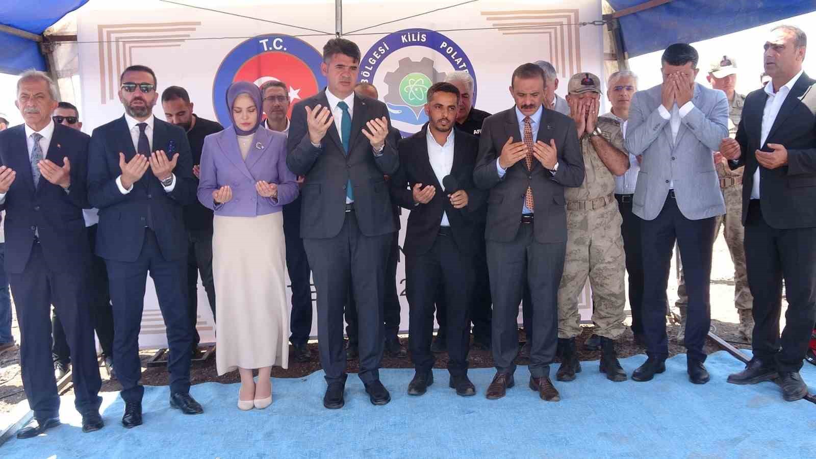polateli sahinbey osbde icme suyu isale hattinin temeli atildi 2 QGyUYOQC