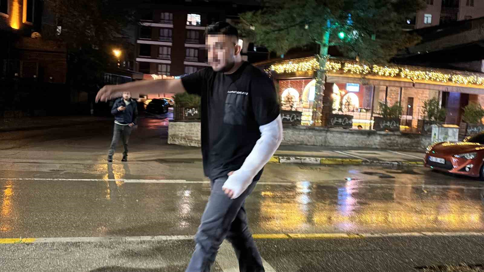polise once yalvardi sonra kufurler edip kacti o anlar kamerada 11