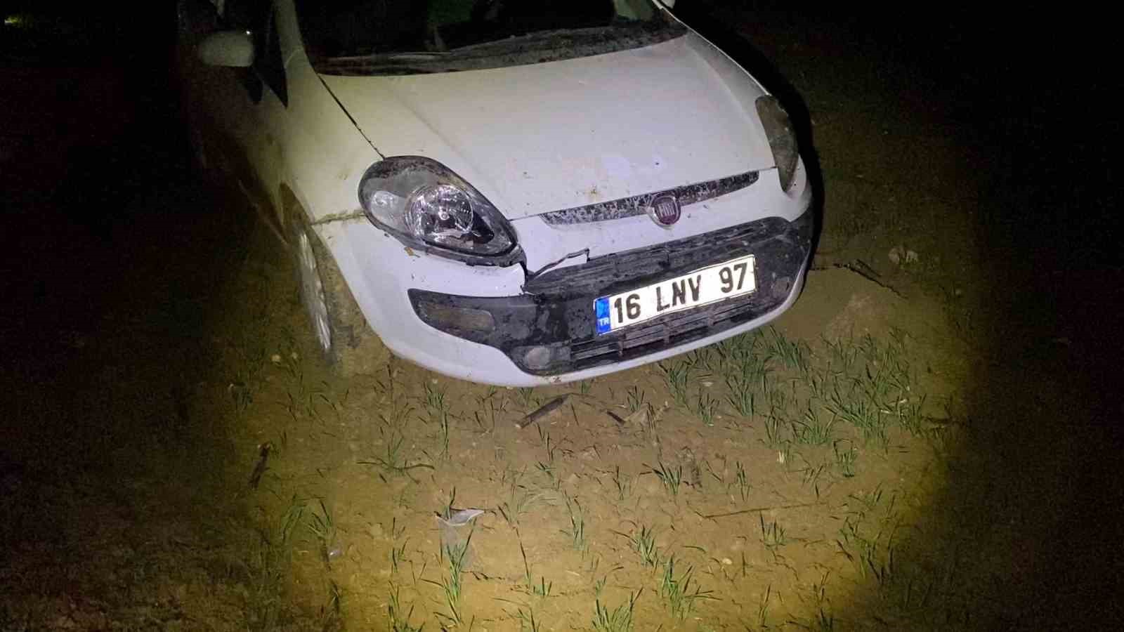 polisin dur ihtarina uymadi camura saplaninca yaya olarak kacti 2