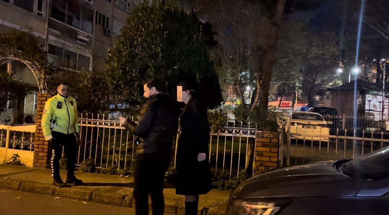 polislerin sabir sinavi 196 promil alkollu surucu uygulama noktasini birbirine katti polislere hakaret etti bwzF7WW7
