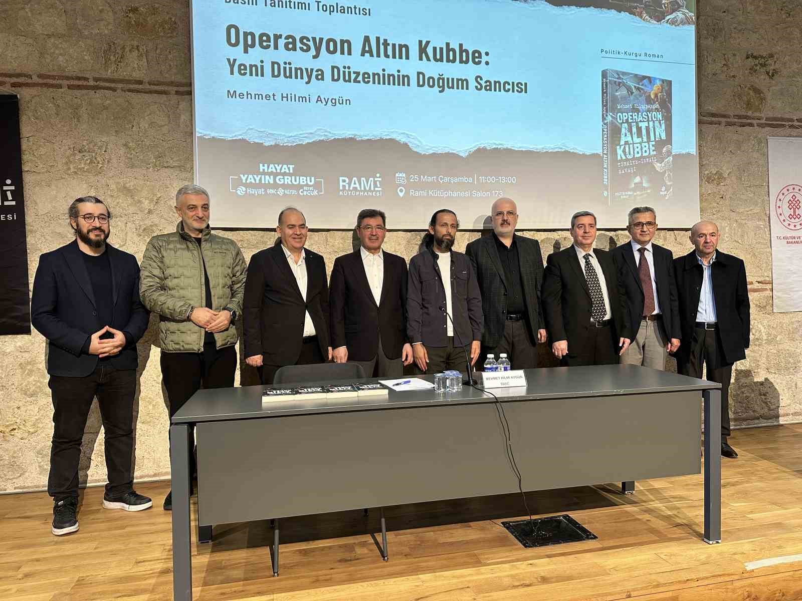 politik kurgu romani operasyon altin kubbe tanitildi 1 pP4rBvw3