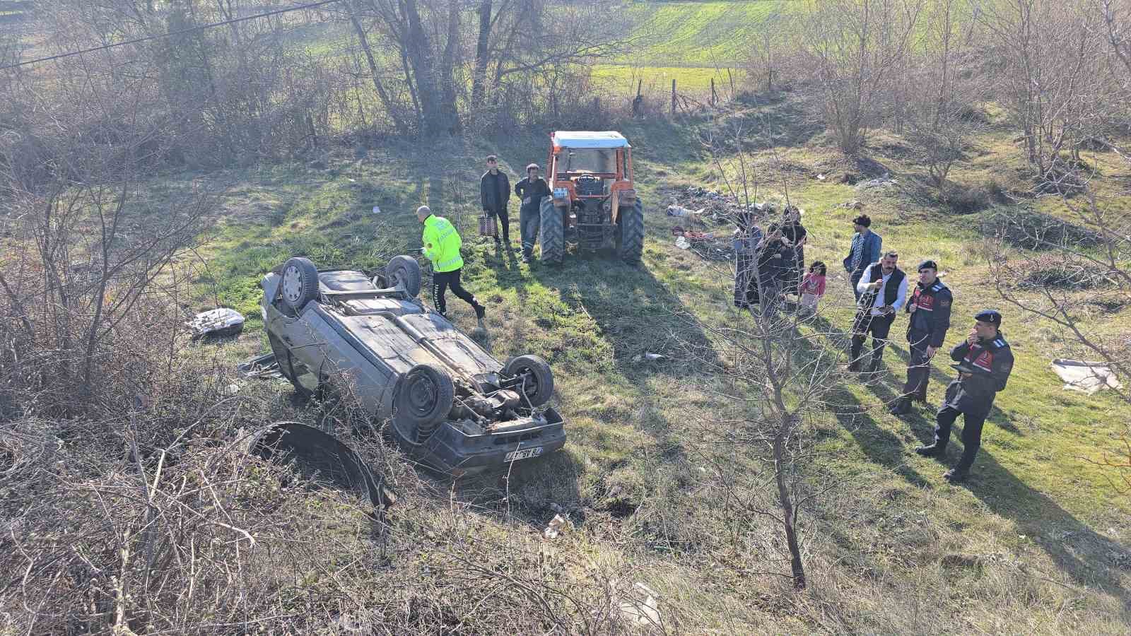 radar panigi kazaya neden oldu otomobil sarampole devrildi 3 PpeK1qi9