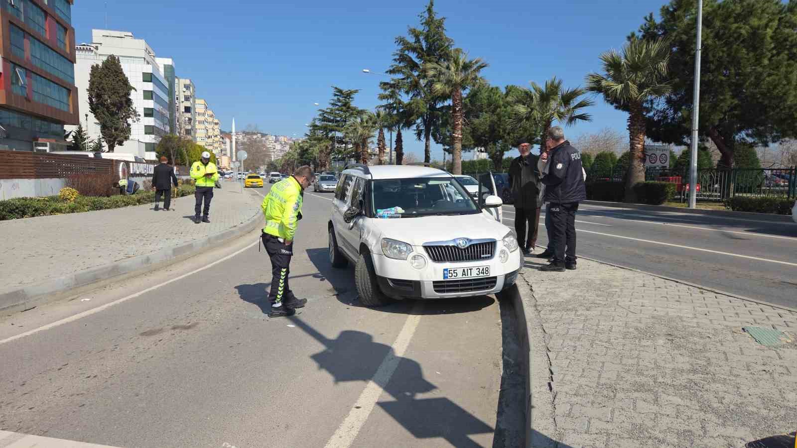 refuje carpan otomobil yan yatti 1 yarali 2