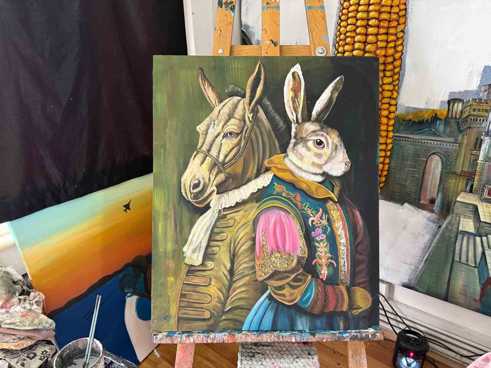 ressam ve heykeltiras orhan albas ogrencilerine 3 gunde resim yapmayi ogretiyor 0 VlFwVmas