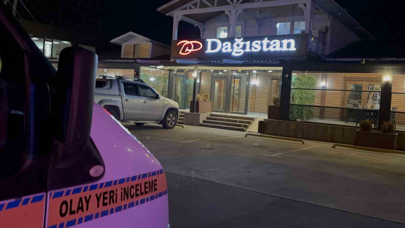 restoranda silahli kavga 1 yarali 2 yZnlaEMT