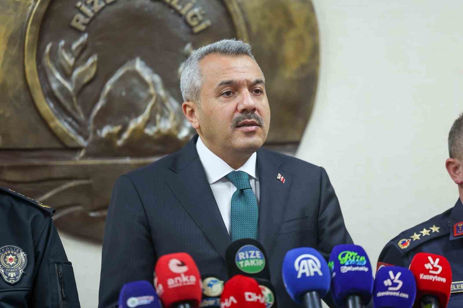 rize valisi baydas 1 yillik asayis bilancosunu acikladi 0 Ven2RaqA
