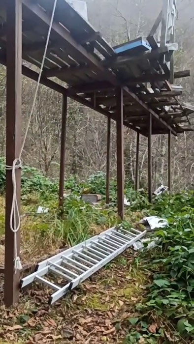 rizede ayilara demir profilli tezgah da care olmadi 2 7m9171mk