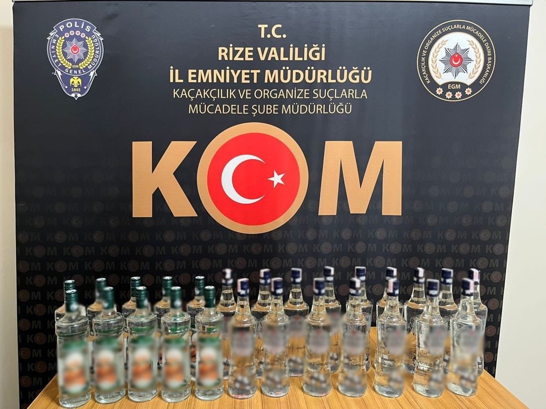 rizede kacakcilik operasyonu 45 gozalti 0