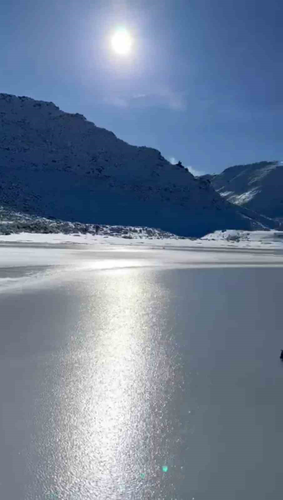 rizede yaylada termometreler 13u gosterdi yayladaki adali gol buz tuttu 1 26fA9iBA