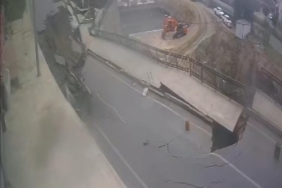 Rize’de yol çöktü, 2 bina tedbir amaçlı tahliye edildi 1 thumbnail