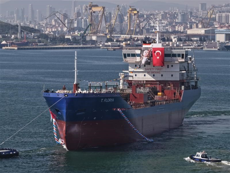 rmk marine ditas denizcilik icin insa ettigi t floryayi denize indirdi 0 qeqtiHan