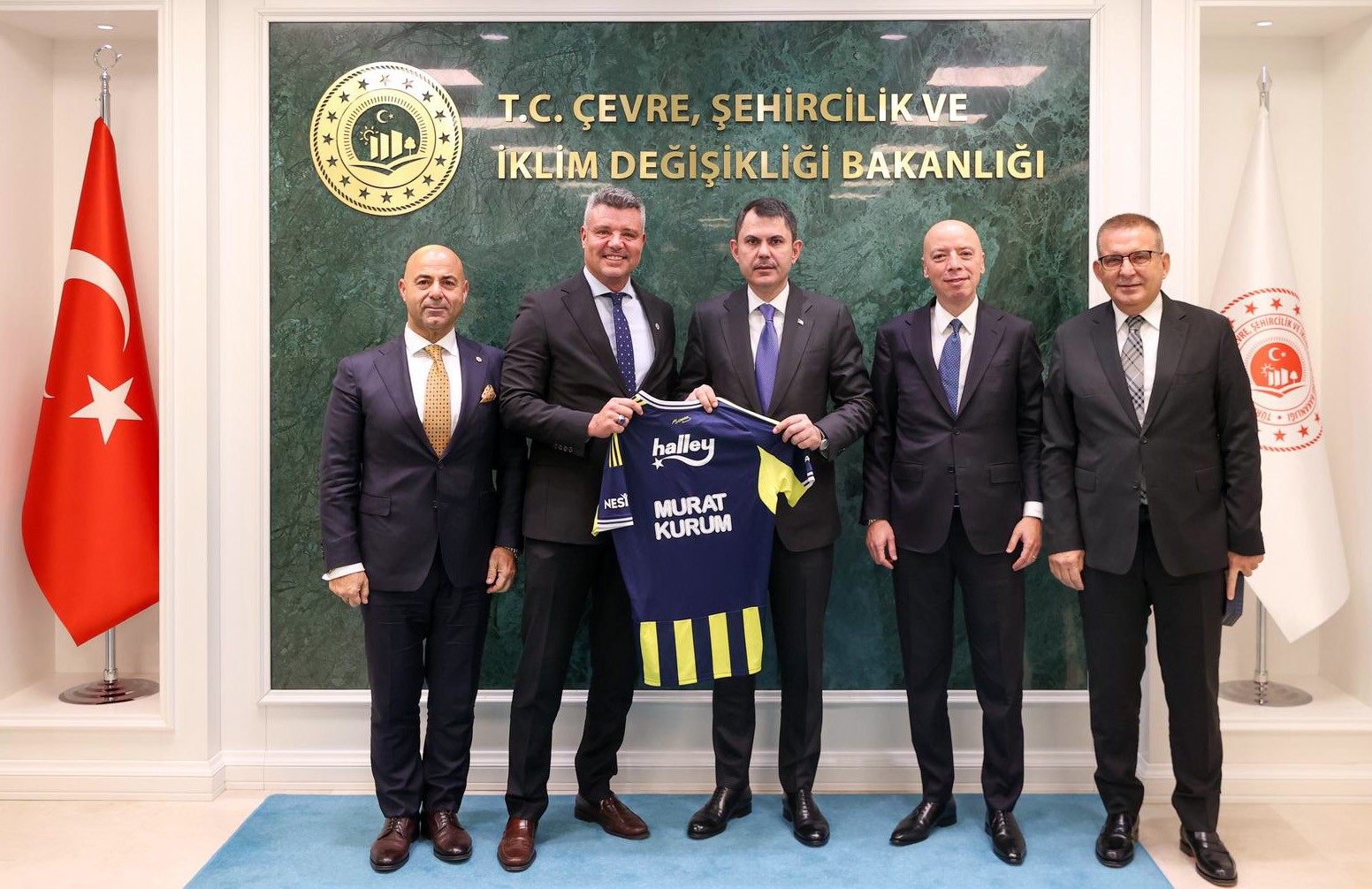 sadettin saran tbmm baskani kurtulmus ve bakan kurum ile gorustu 1 gXaKle9T