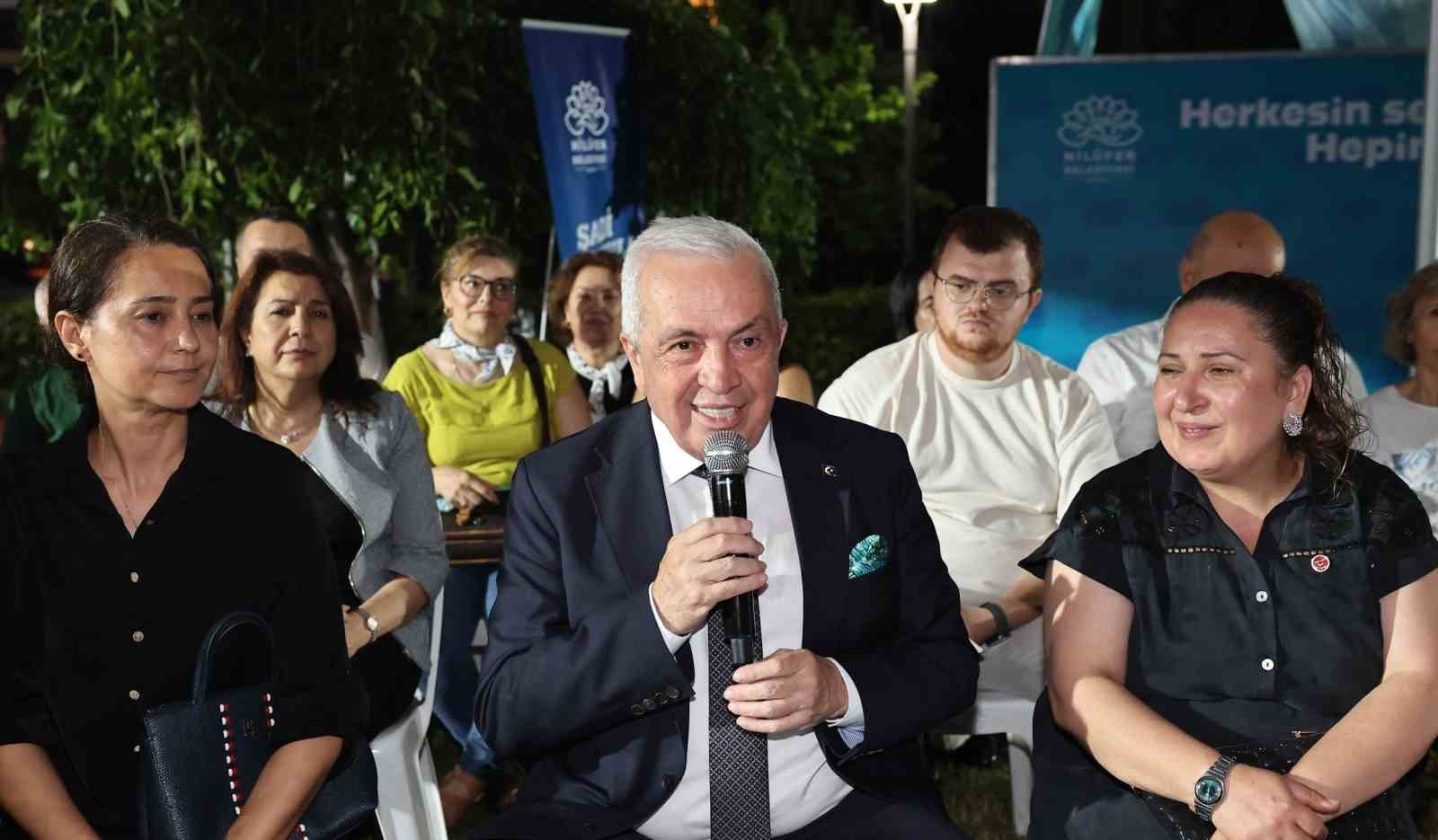 sadi baskanla aksam cayi bulusmalari odunlukta basladi 1 2ujBl5hD