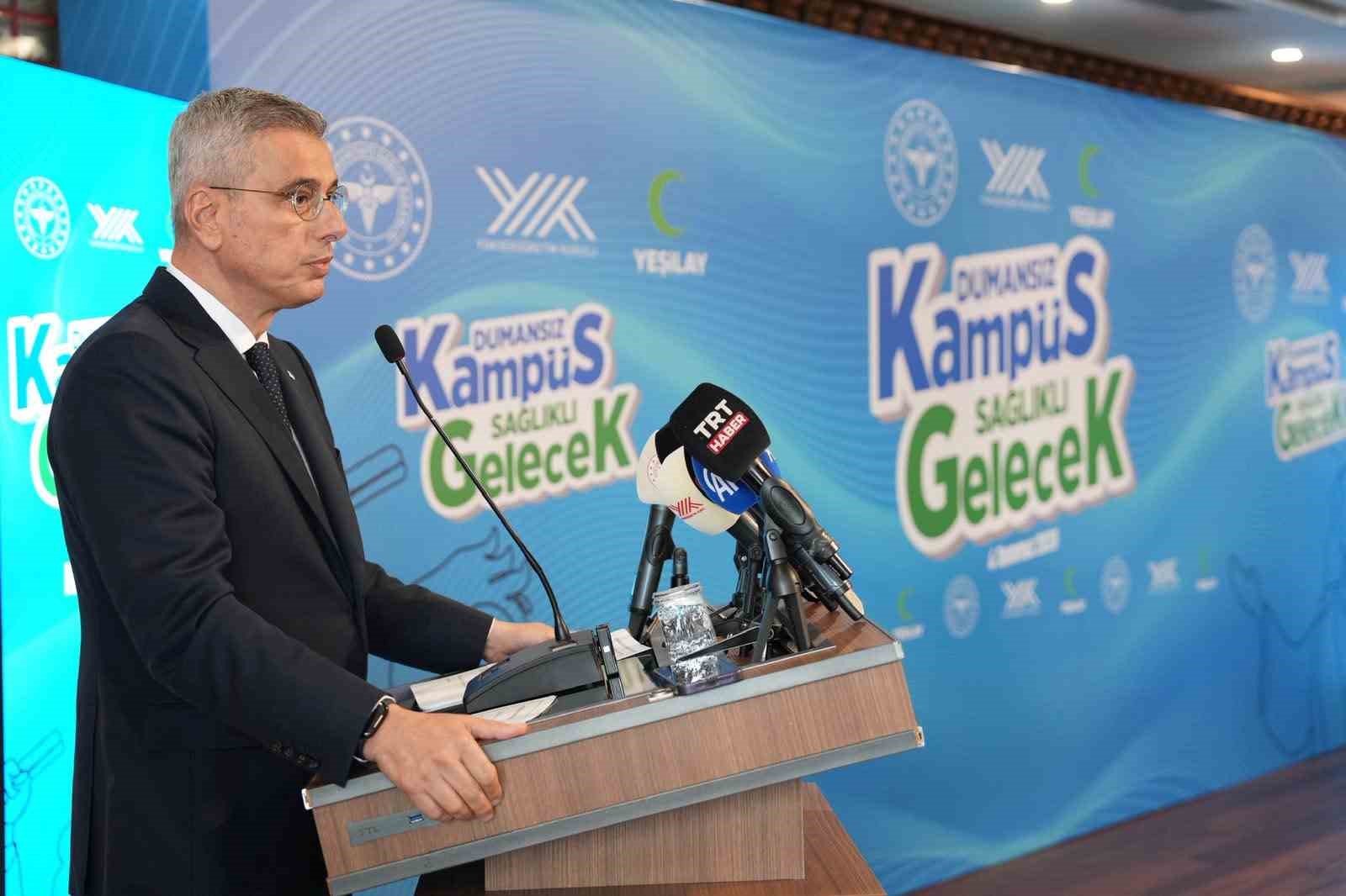Sağlık Bakanı Memişoğlu: "Türkiye’de kişi başı sağlık harcaması 840 dolar, sigara harcaması ise kişi başı bin 24 dolar" 4 saglik bakani memisoglu turkiyede kisi basi saglik harcamasi 840 dolar sigara harcamasi ise kisi U6WRIHQF